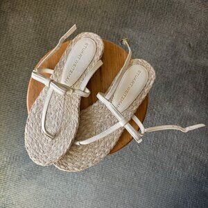 Felicity Slingback Espadrille Sandal - beach wedding sandal